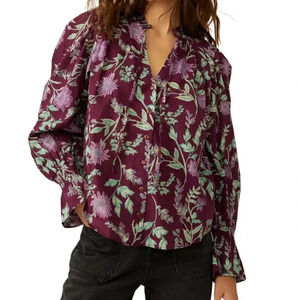 Free People - Meant To Be Floral Blouse